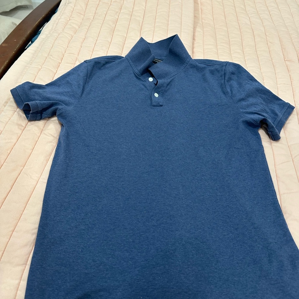 BR Luxe Blue Polo Shirt